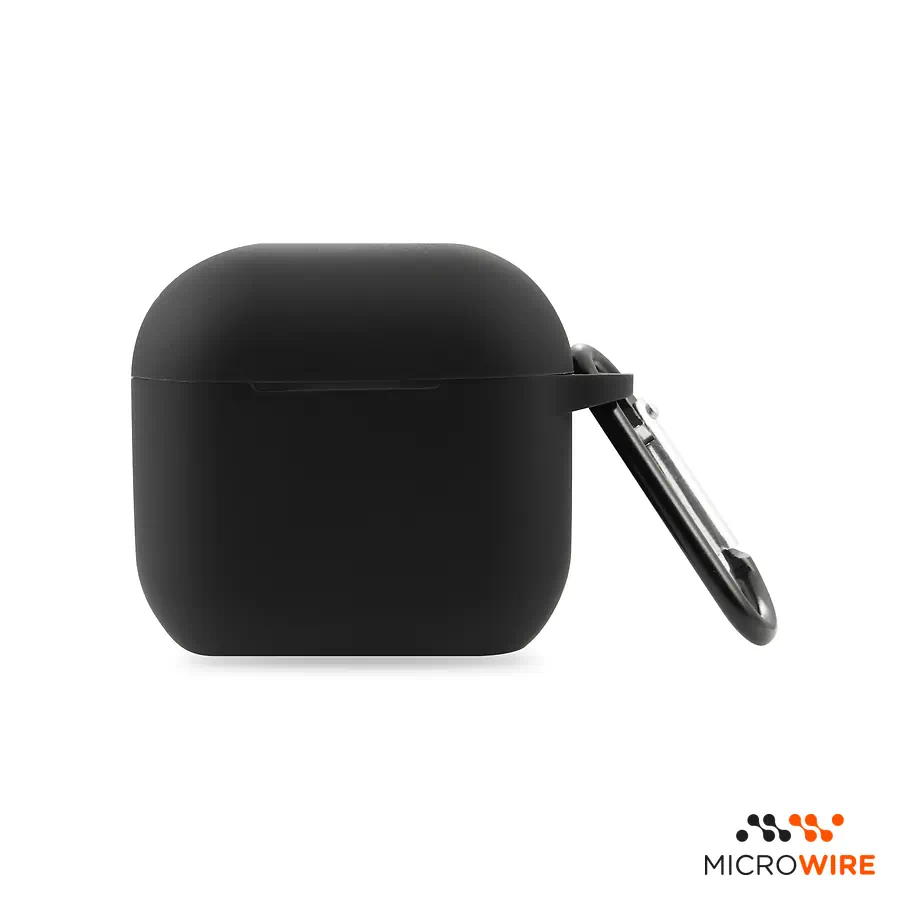 Coque en Silicone Apple AirPods 4ª e 5ª Gen Noir