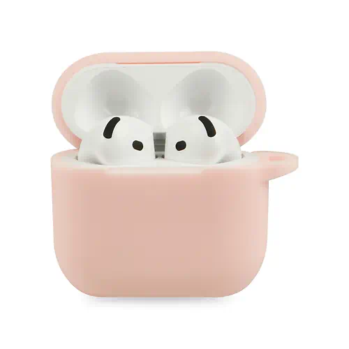 Coque Silicone Apple AirPods 4ème et 5ème Gen Rose