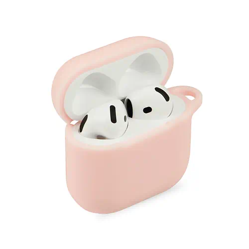 Coque Silicone Apple AirPods 4ème et 5ème Gen Rose