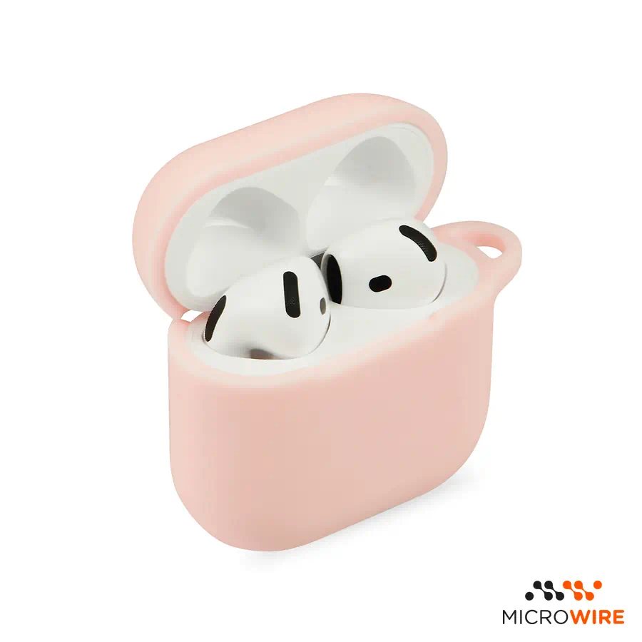 Coque Silicone Apple AirPods 4ème et 5ème Gen Rose