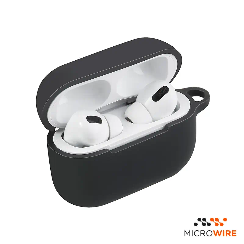 Silicone Case Apple AirPods Pro 1 & 2 Black