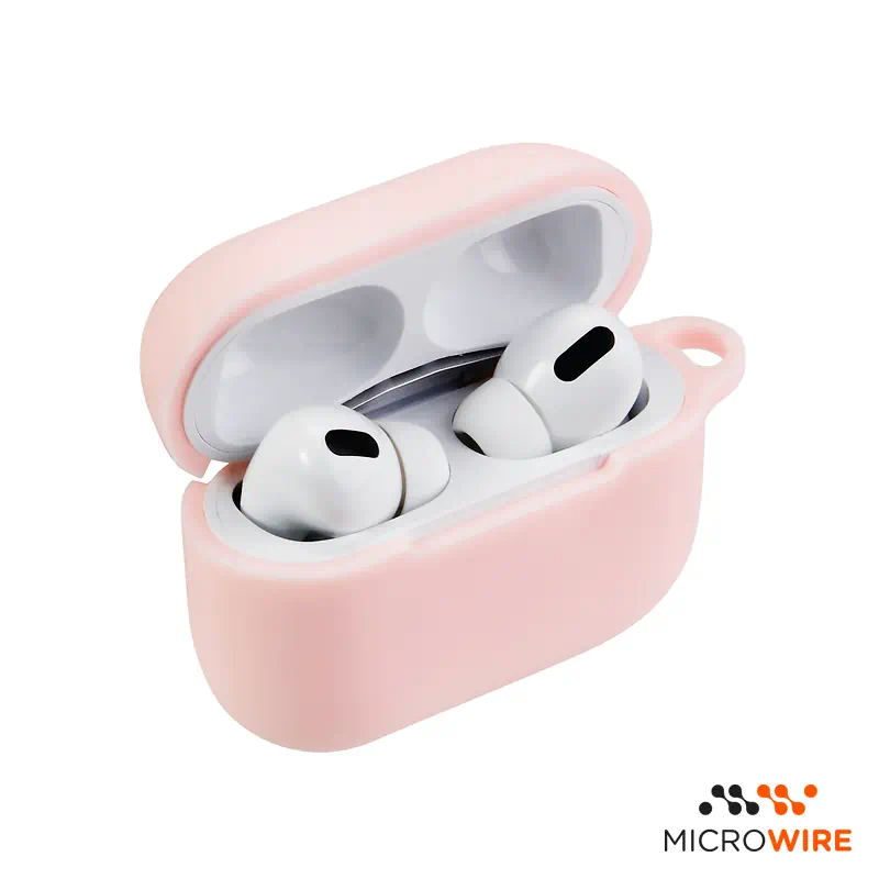 Capa Silicone Apple AirPods Pro 1 e 2 Rosa