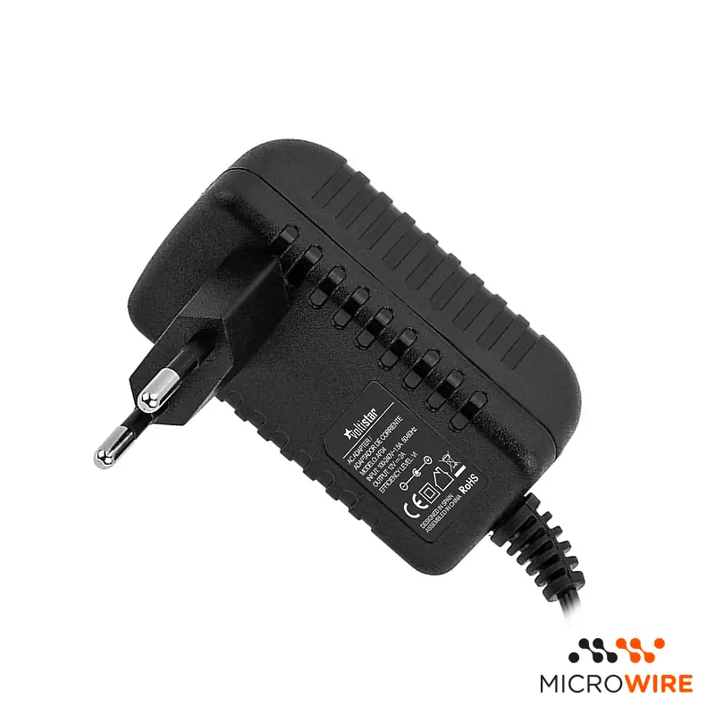 Carregador Portátil e-Escolas 12V 2A