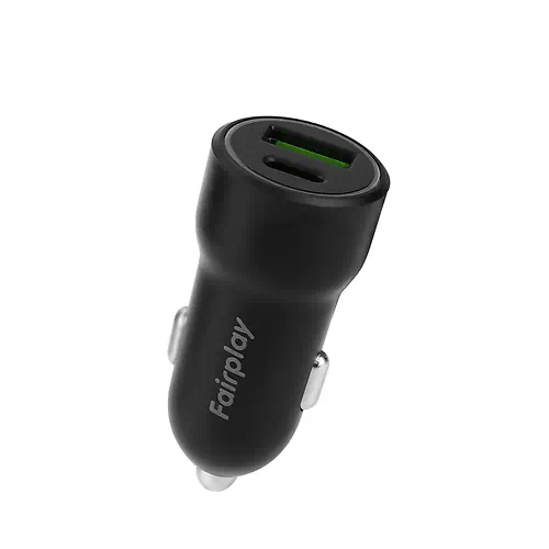 Chargeur USB-C Noir 20W