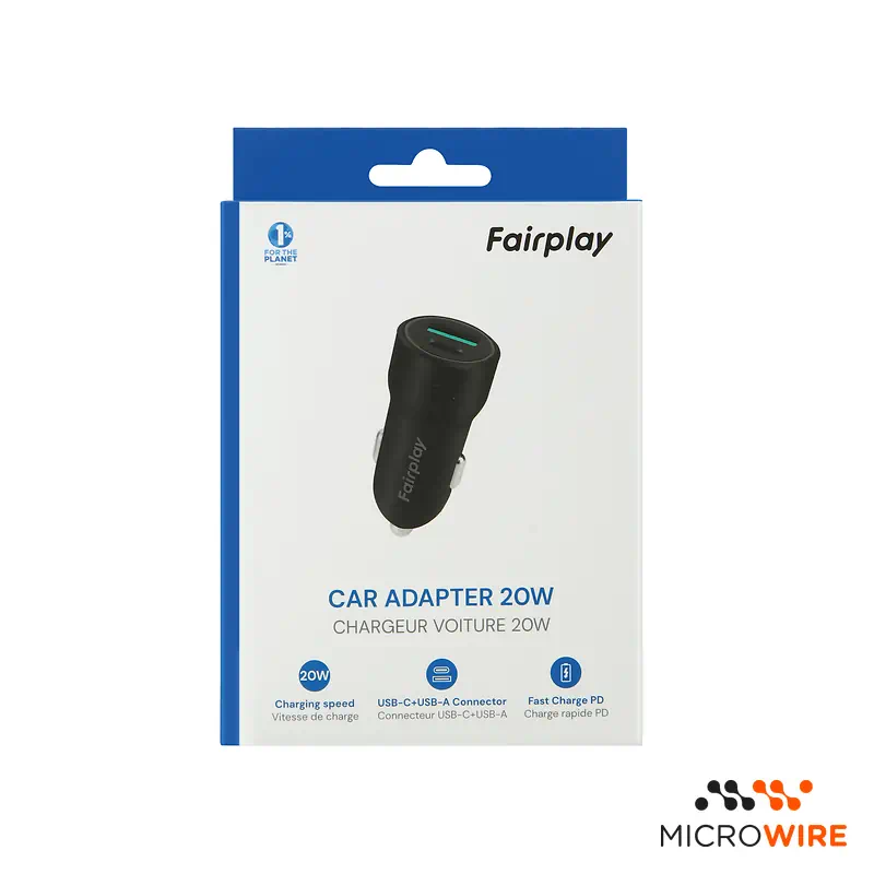 Black 20W USB-C Charger