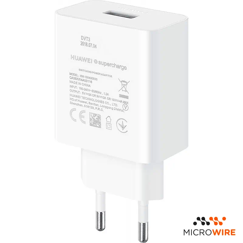 Carregador e Cabo Huawei SuperCharge 22.5W