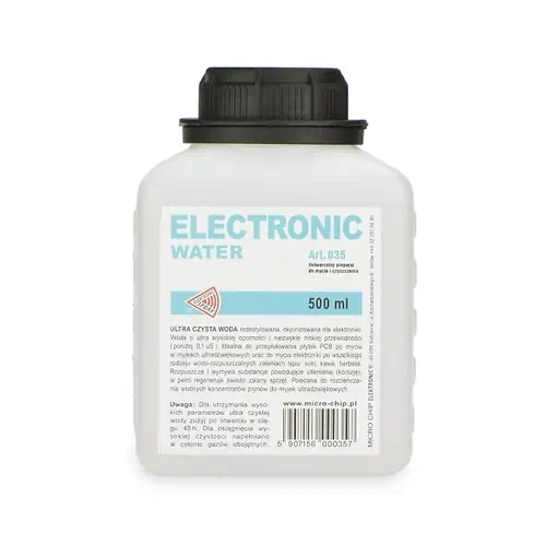 Eau de Nettoyage Distillée Déionisée 500ml Art 035