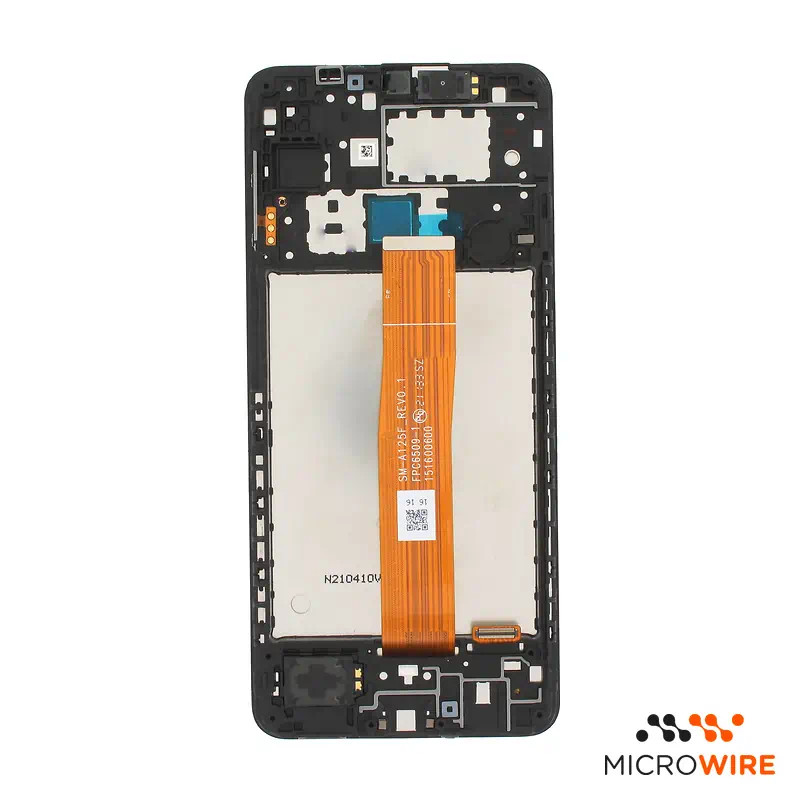 Ecrã Service Pack com Touch Samsung Galaxy A12 A125