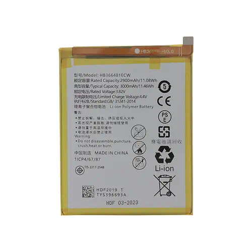 Huawei P20 Lite P9 P9 Lite P smart HB366481ECW Battery