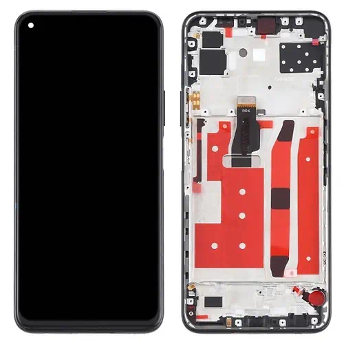 Touch Screen Display with Frame Huawei P40 Lite 5G