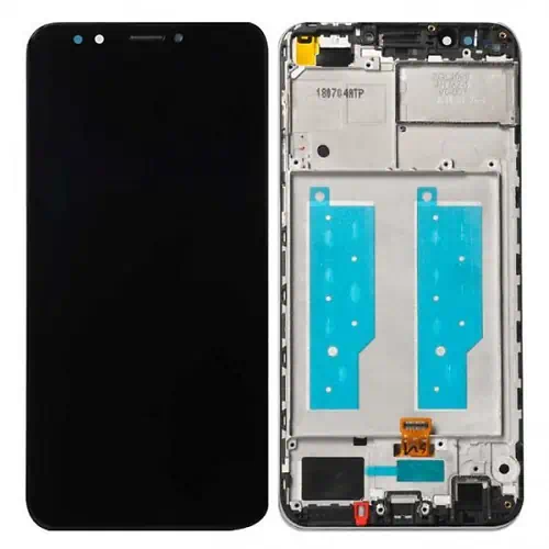 Screen LCD with Frame Huawei Y7 2018 Preto
