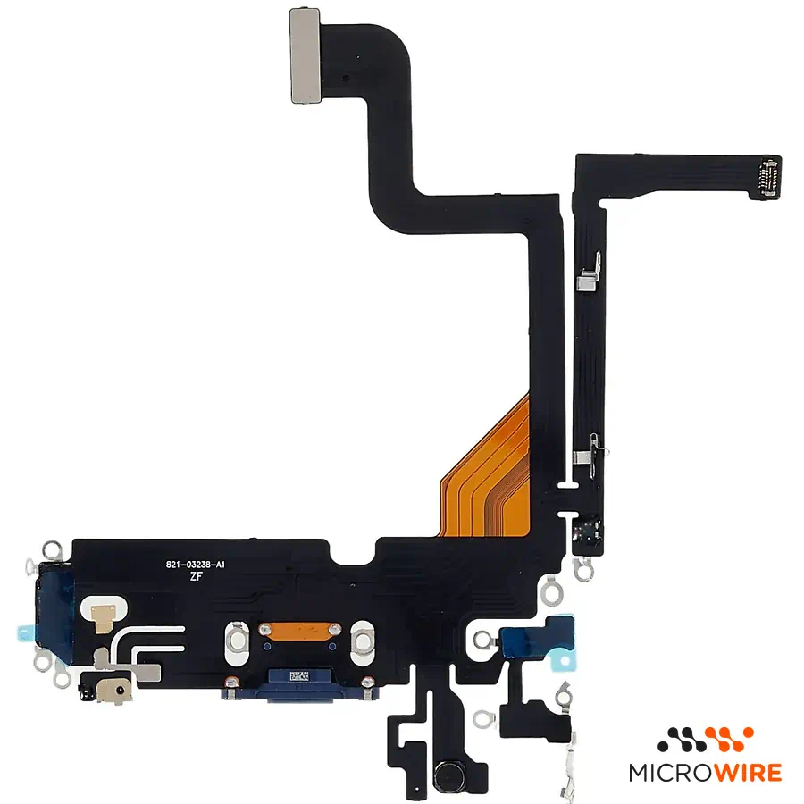 Connecteur de Charge iPhone 13 Pro Bleu