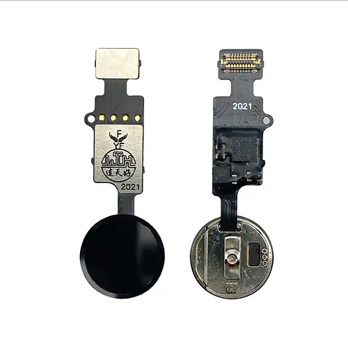 Bouton Home iPhone 7 7 Plus 8 8 Plus SE 2020 Noir