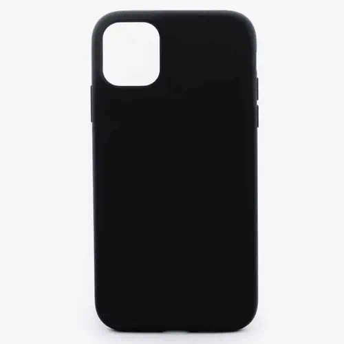 Coque Silicone Noire pour iPhone 11