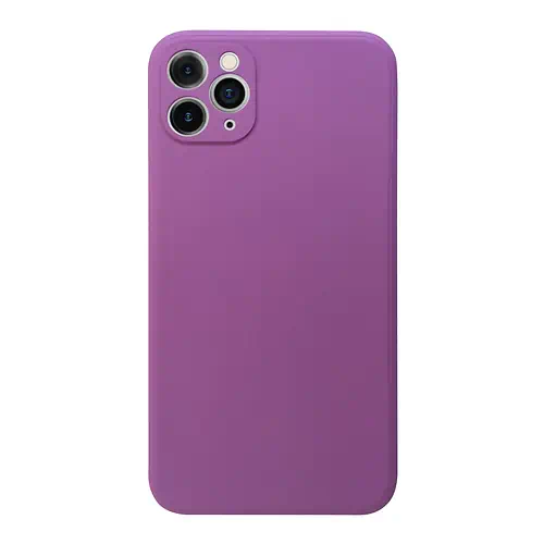 Coque en Silicone Violette pour iPhone 7 8