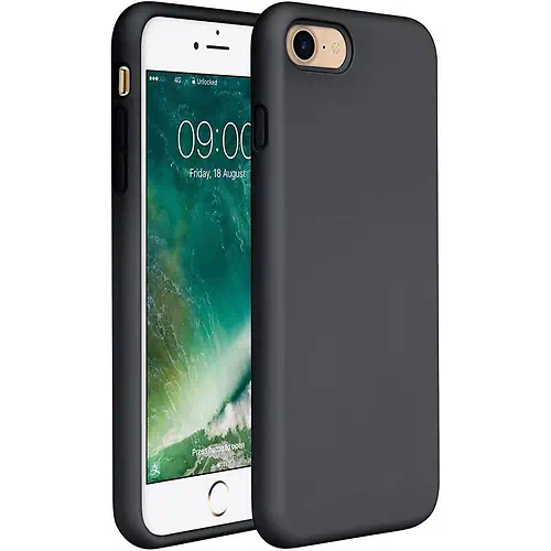 Coque Silicone Noire pour iPhone 7 8