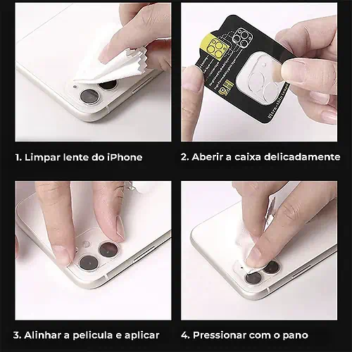 Verre Trempé Caméra Arrière iPhone 12 Pro Max