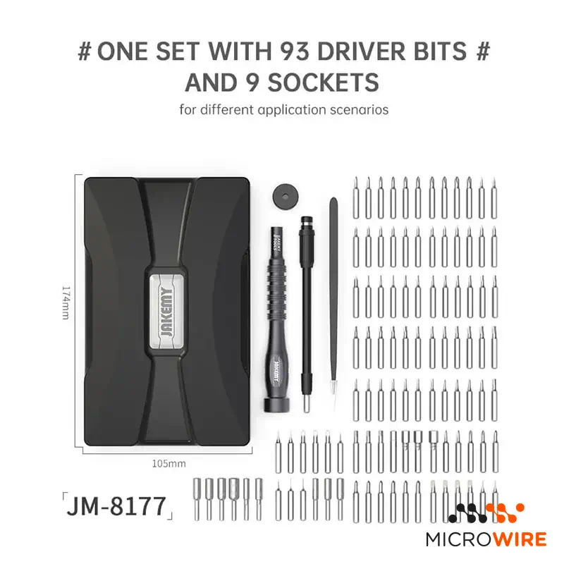 Conjunto de Chaves de Precisão JM-8177