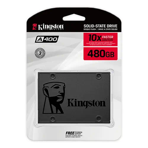 Kingston A400 480GB TLC SATA 2.5 SSD