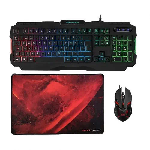 Clavier Combo RGB Mars Gaming MCP 118