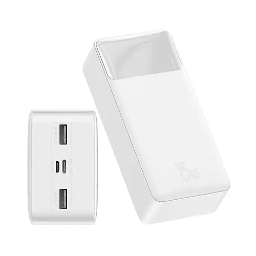 Batterie Externe Baseus Bipow 30000mah Blanche