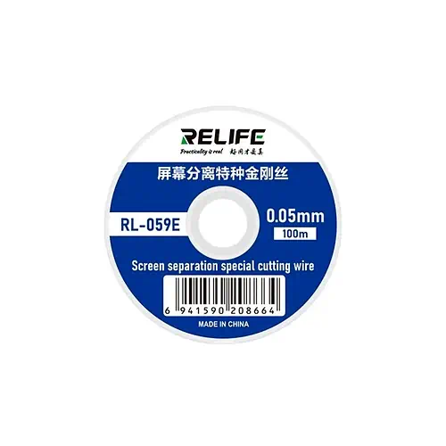 Fil de Molybdène Séparation LCDs 0.05mm 100m