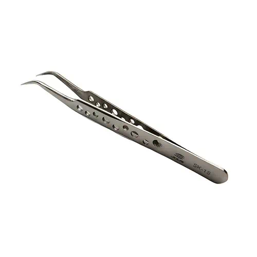 Pince à Épiler de Précision Courbée Sunshine SK-15