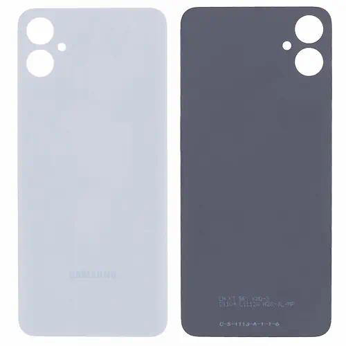Cache Arrière Samsung Galaxy A05 Blanc Avec Lentilles