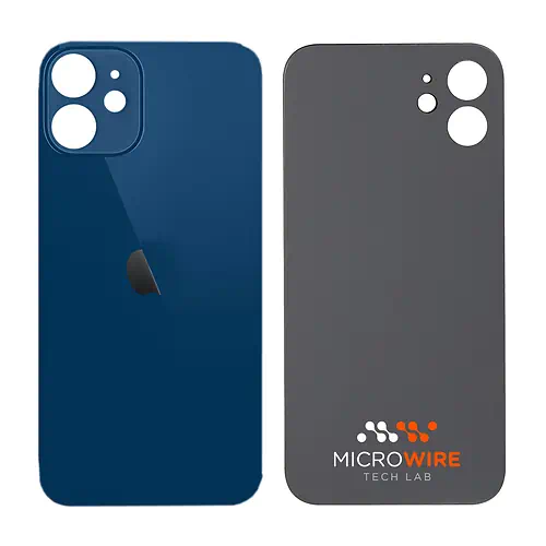 Cache Arrière iPhone 12 Bleu