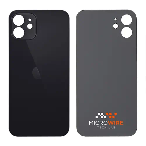 Cache Arrière iPhone 12 Mini Noir