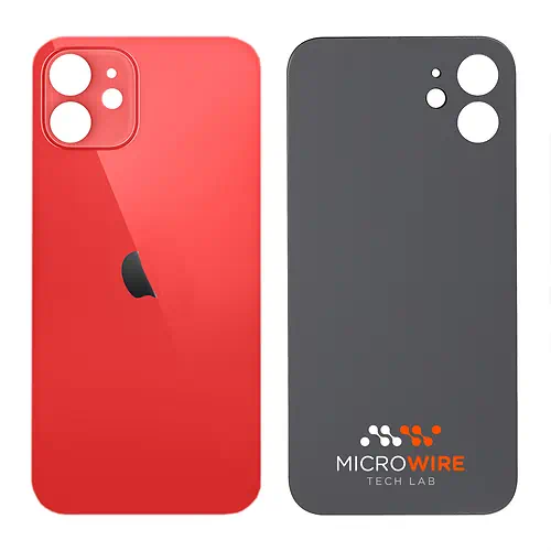 Cache Arrière iPhone 12 Mini Rouge