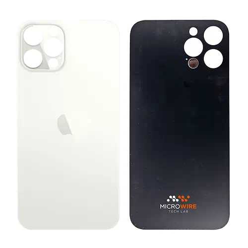 Cache Arrière iPhone 12 Pro Argenté
