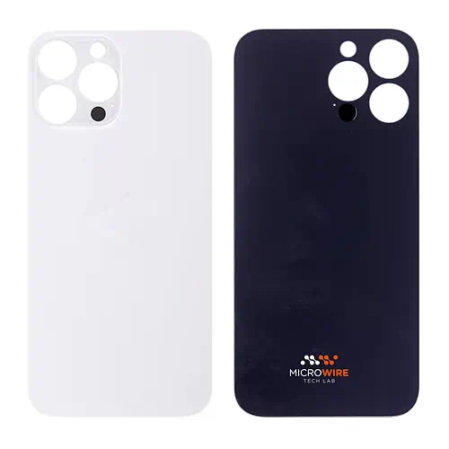 Cache Arrière iPhone 13 Pro Max Argenté