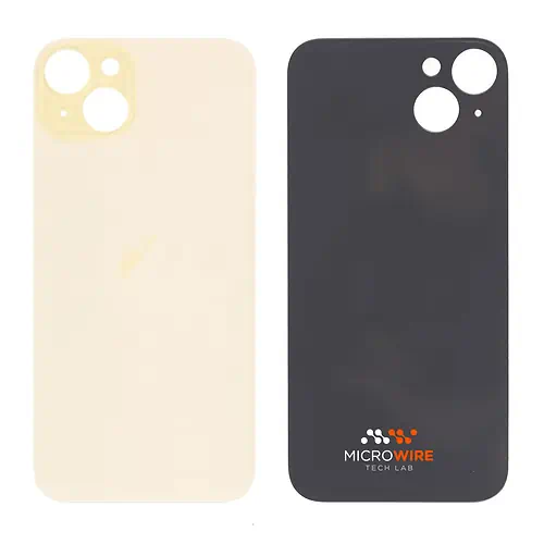 Cache Arrière iPhone 15 Plus Jaune