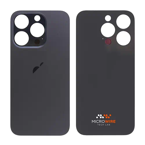 Cache Arrière iPhone 15 Pro Titane Bleu