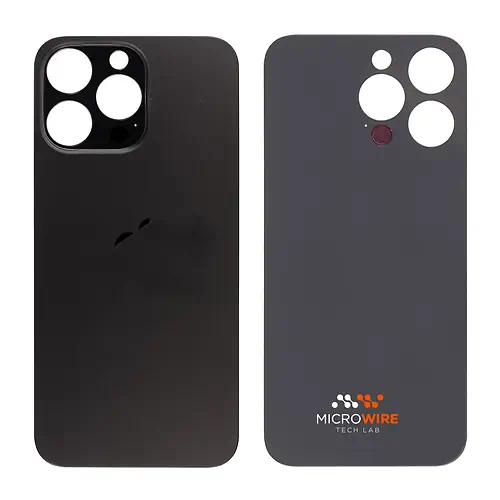 Cache Arrière iPhone 15 Pro Max Titane Noir