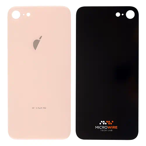 Cache Arrière iPhone 8 SE 2 et 3 Dorée