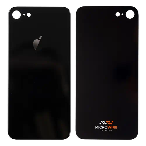 Cache Arrière iPhone 8 SE 2 et 3 Noir