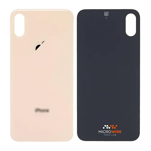 Cache Arrière iPhone XS Max Or