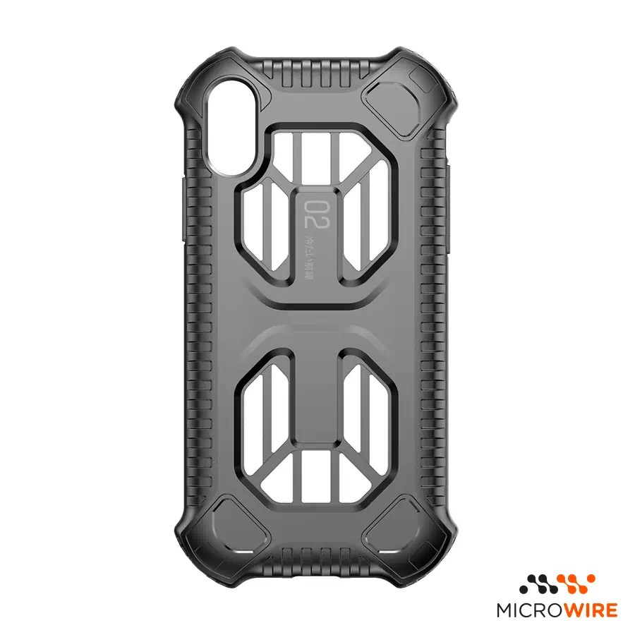 Coque Baseus Cold Front Antichoc iPhone X et XS