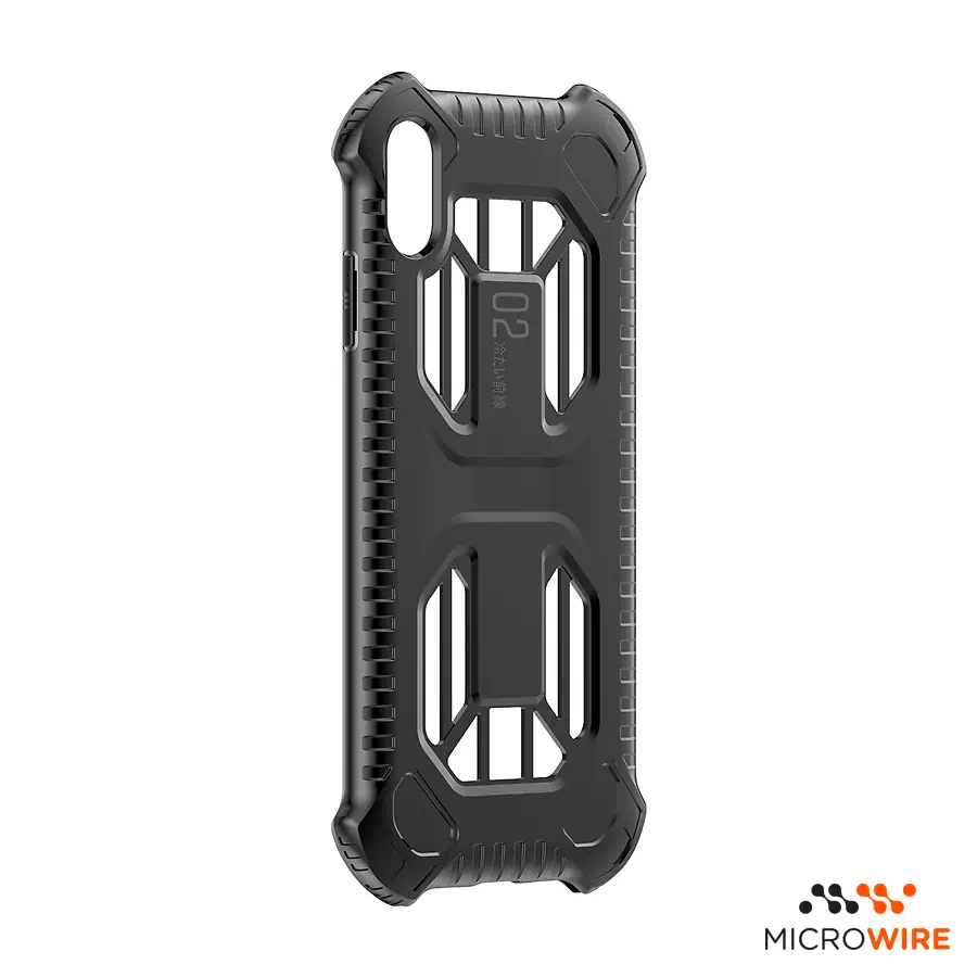 Coque Baseus Cold Front Antichoc iPhone X et XS