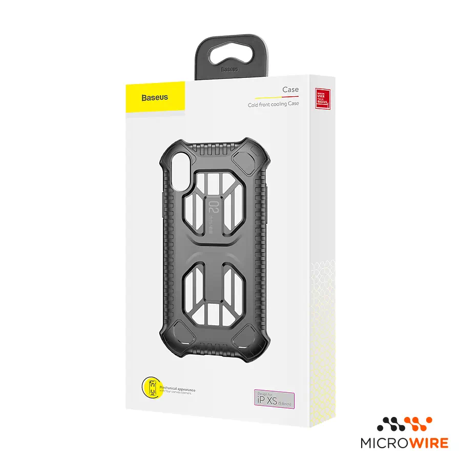 Coque Baseus Cold Front Antichoc iPhone X et XS